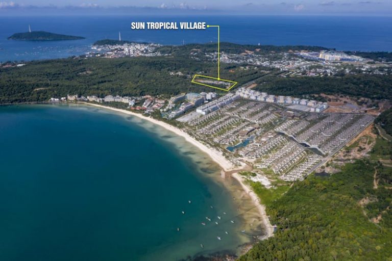 Vị trí dự án Tropical Villas Phú Quốc