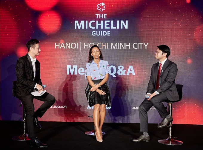 Hình ảnh sự kiện ra mắt Michelin Guide Việt Nam. Ảnh: Sun Group