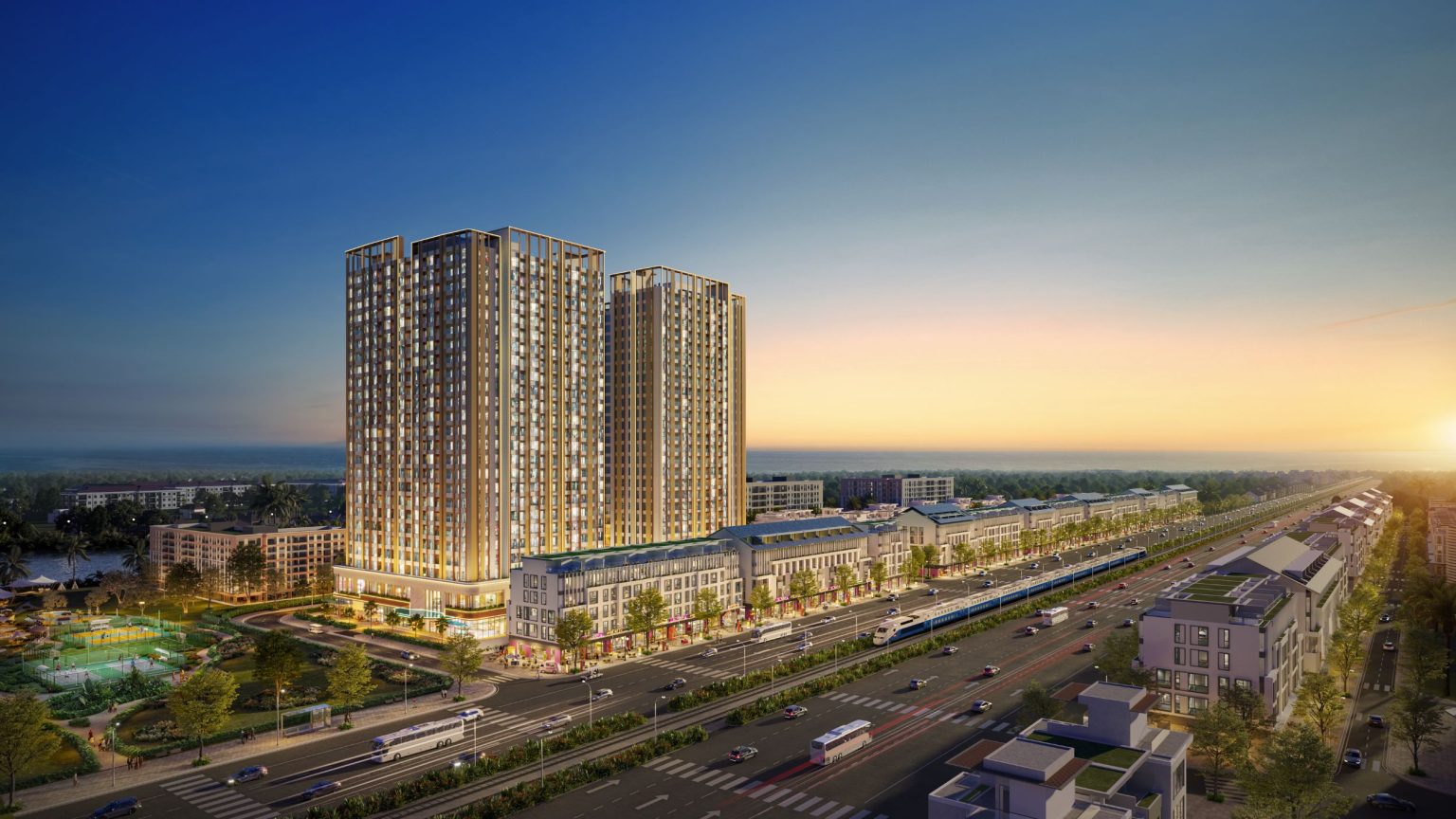 Phối cảnh căn hộ Meypearl Ciel Phú Quốc